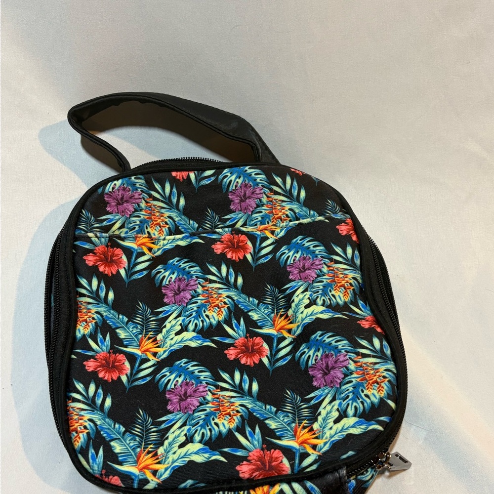 Bzees Tropical Floral Cosmetic Bag
